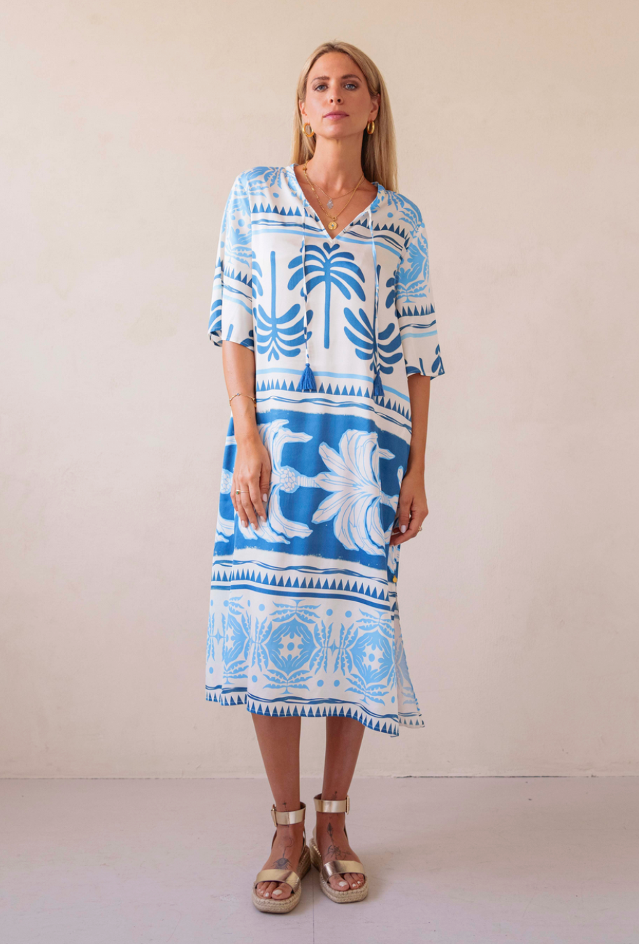 YIPPIE HIPPIE viscose dress