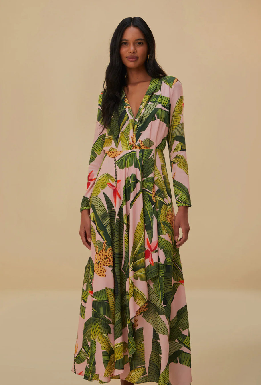 FARM RIO Maxi-Kleid