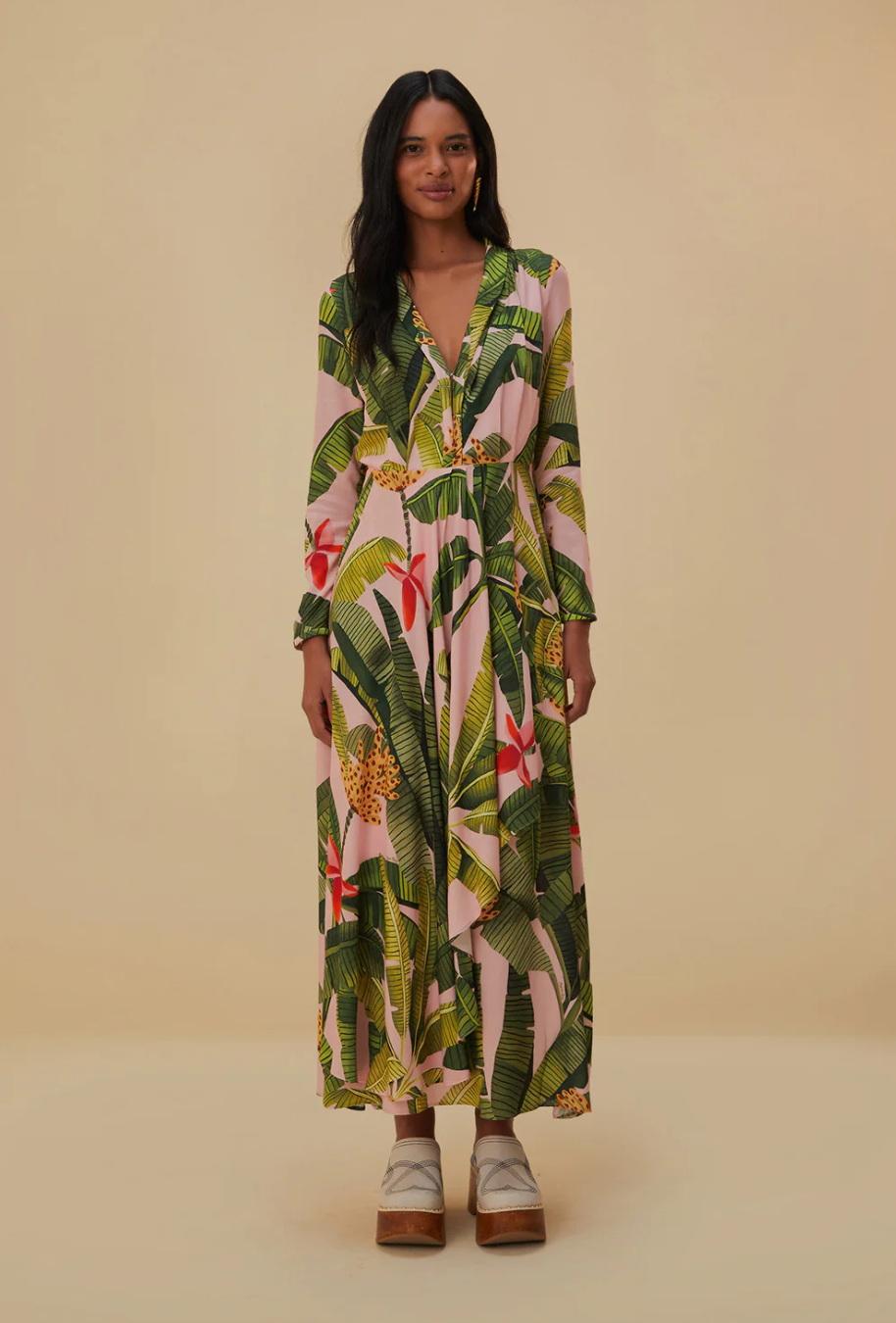 FARM RIO Maxi-Kleid