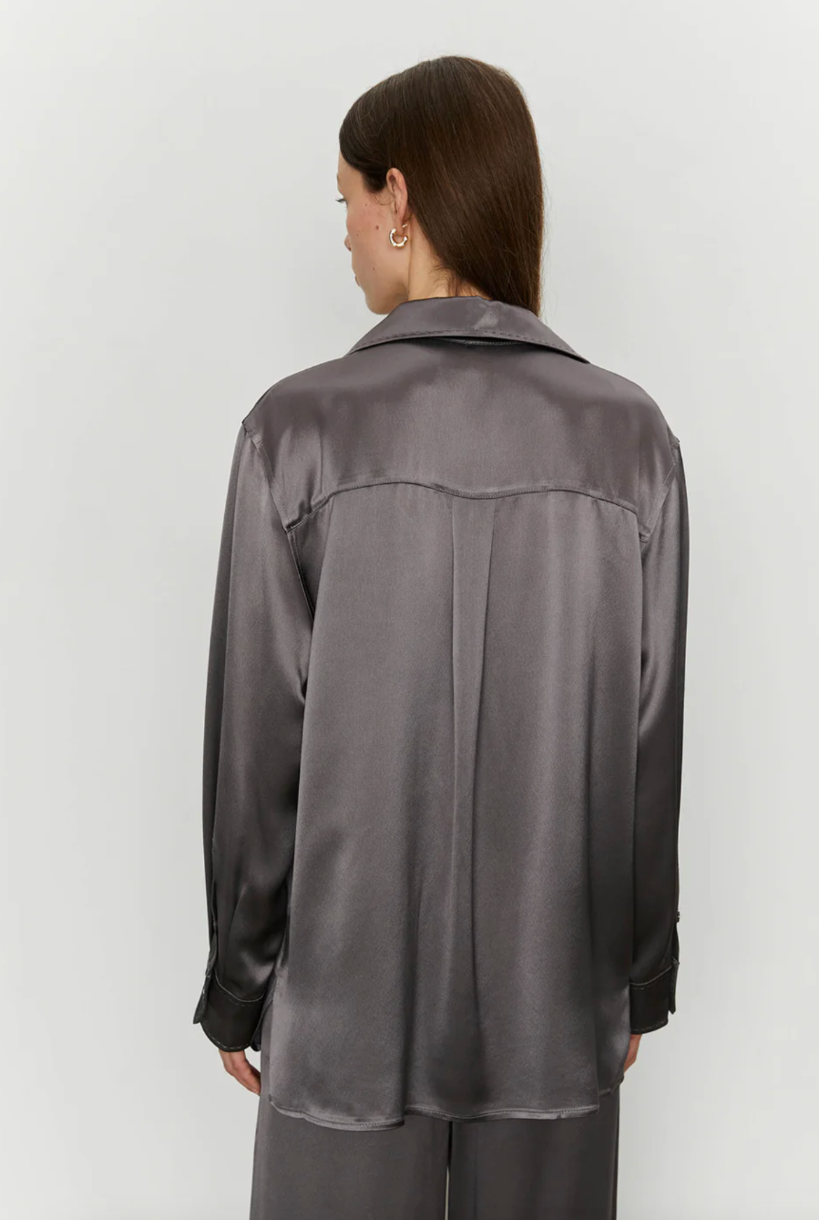 Sattinbluse