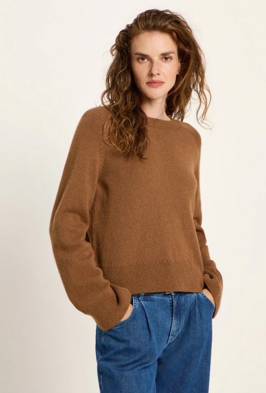 Cropped sweater