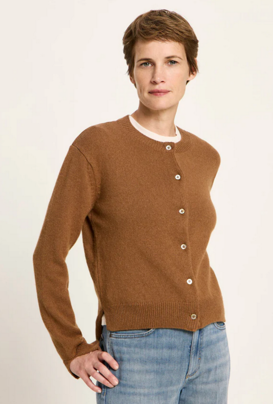 BOXY STRICKJACKE