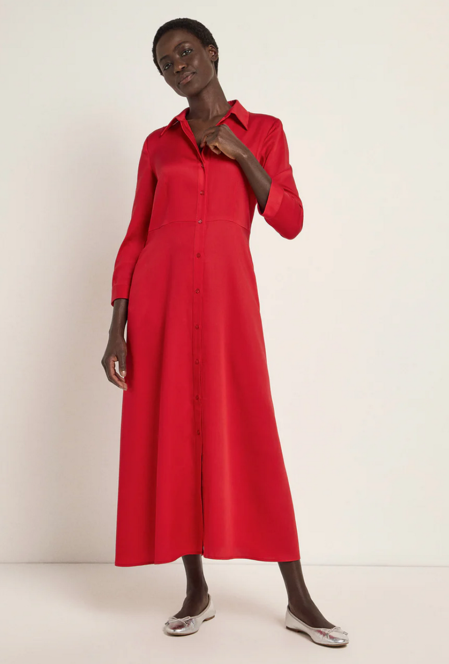 Midi-Kleid
