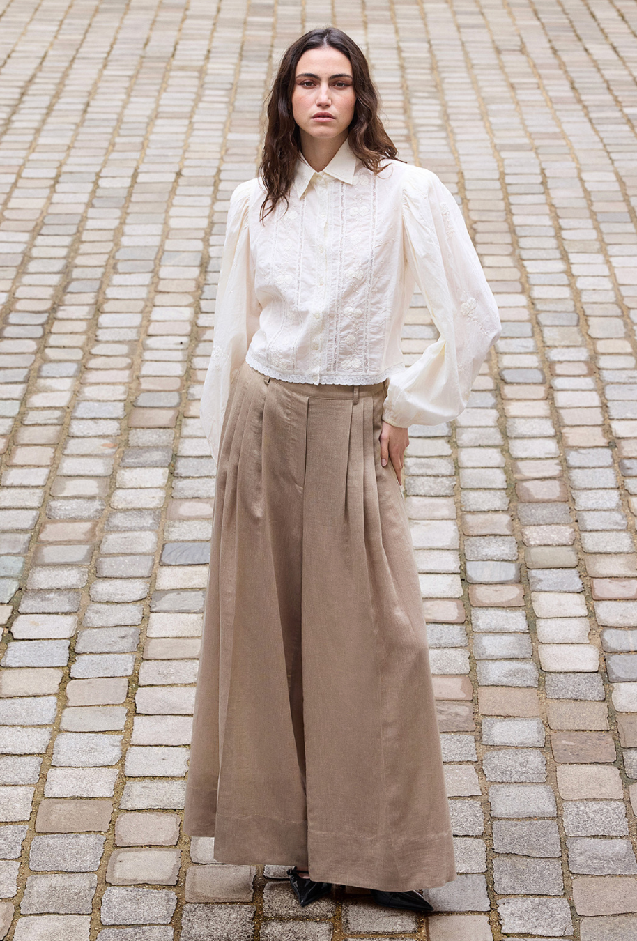 Buntfaltenhose