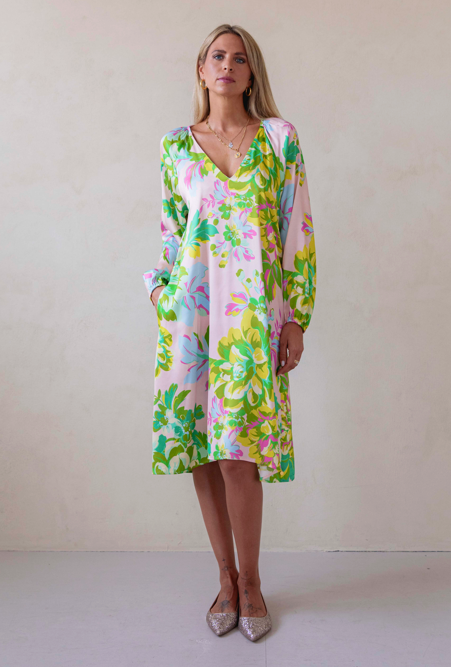 Viskosekleid