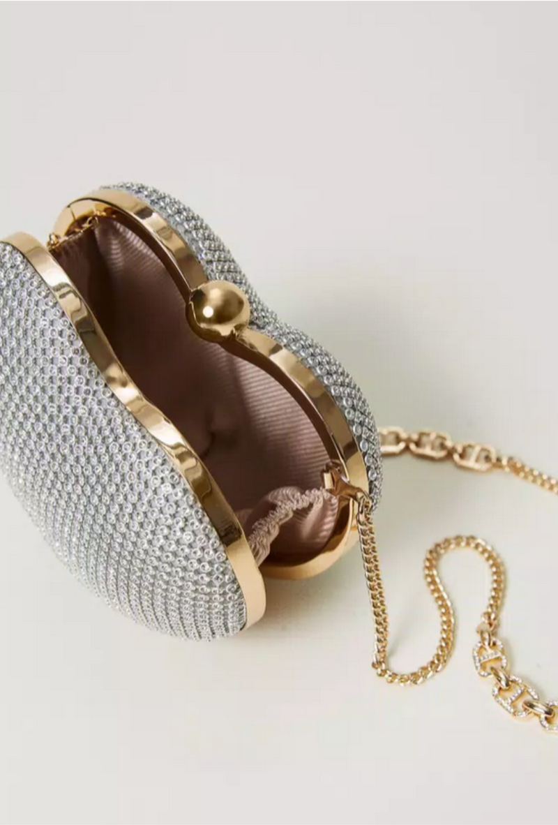 TWINSET Herzförmige Clutch
