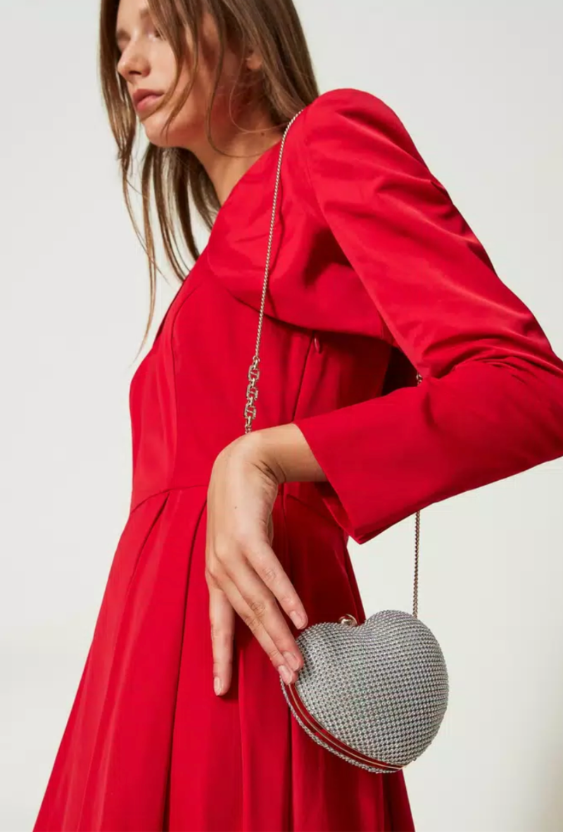 TWINSET Herzförmige Clutch